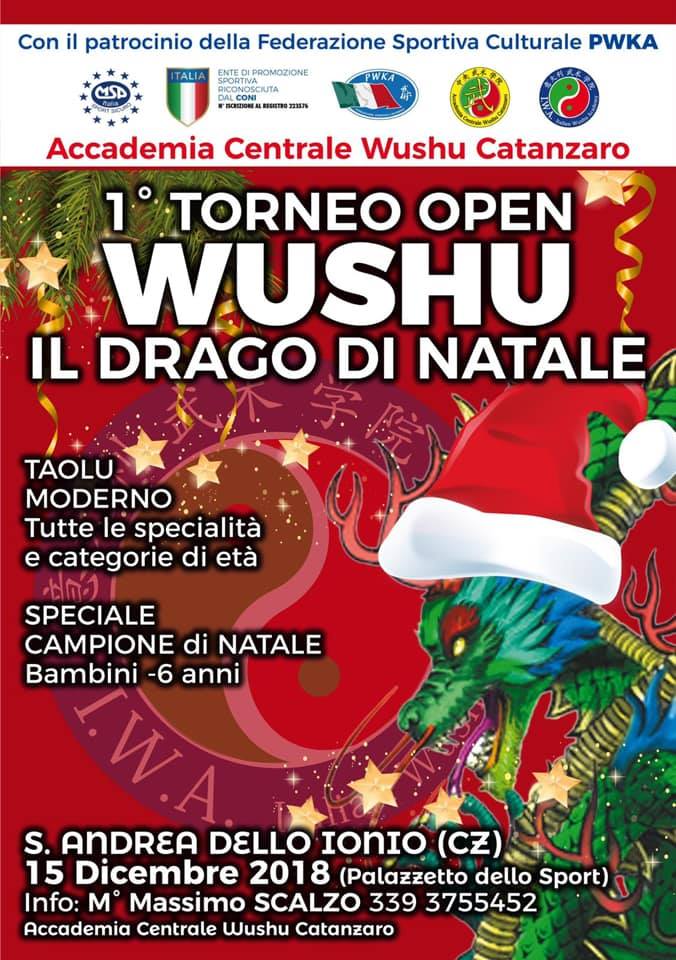 1° Torneo Wushu Open “Il Drago di Natale”