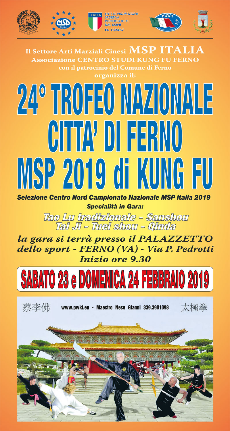 24° TROFEO NAZIONALE CITTA’ DI FERNO