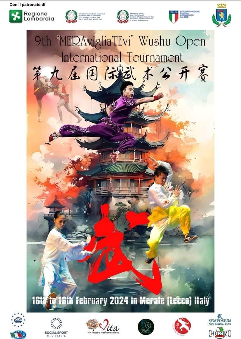 9th Meravigliatevi Wushu Open International Tournament