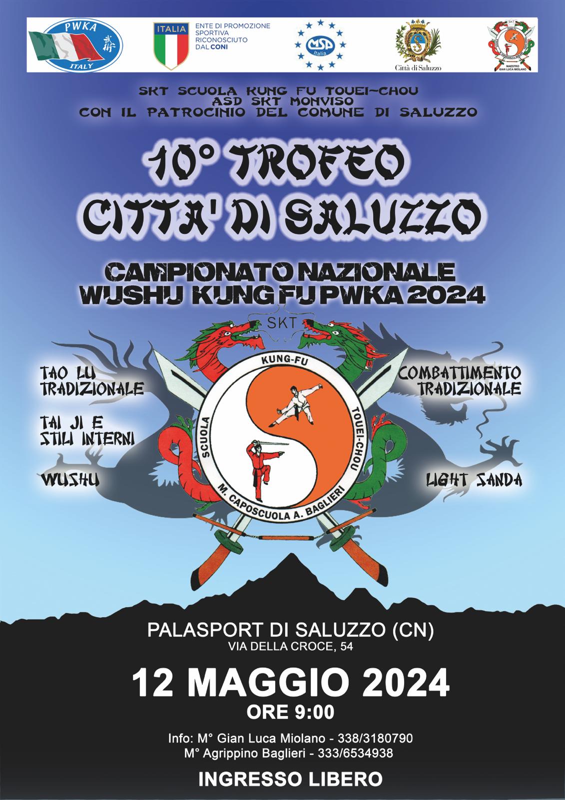 10° TROFEO NAZIONALE CITTA’ DI SALUZZO PWKA-MSP