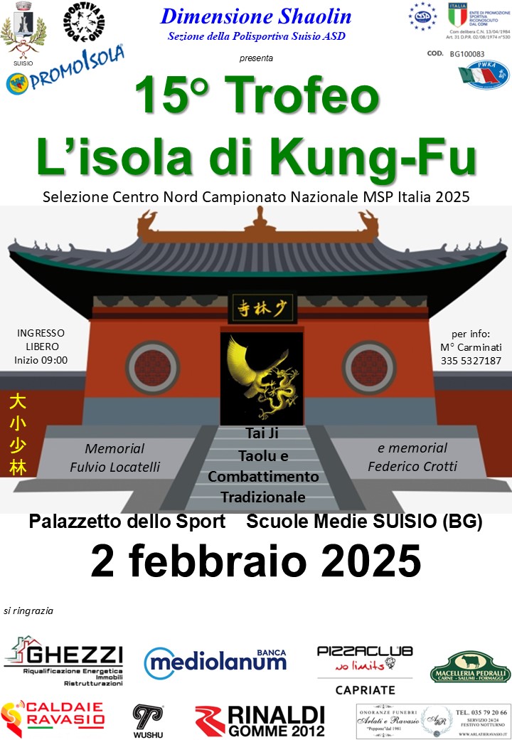15° Trofeo L’isola di Kung-Fu