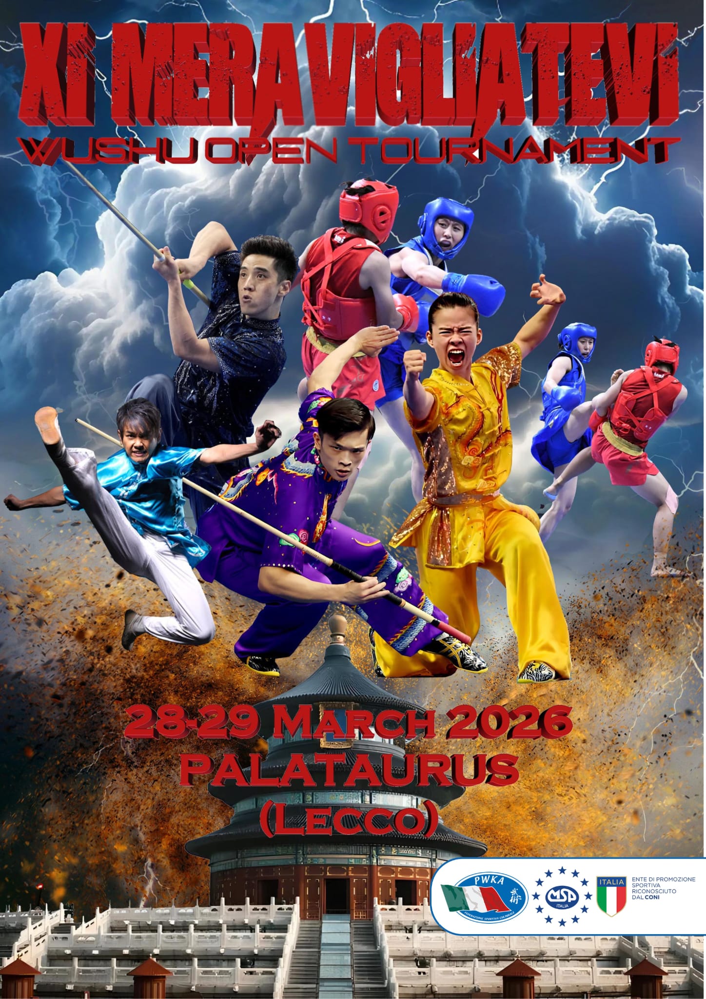 11th Meravigliatevi Wushu Open International Tournament