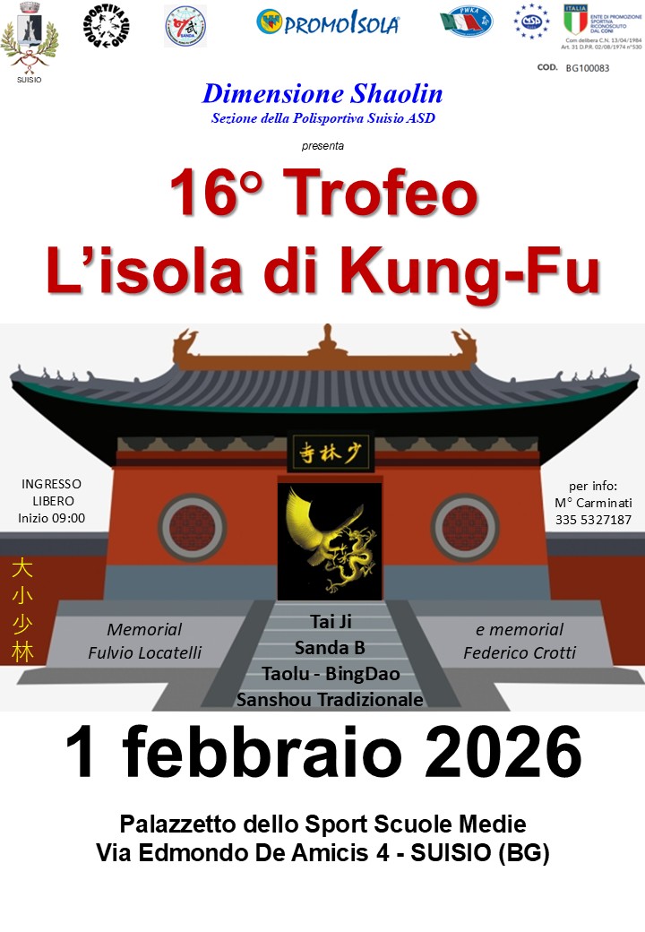 16° Trofeo L’isola di Kung-Fu